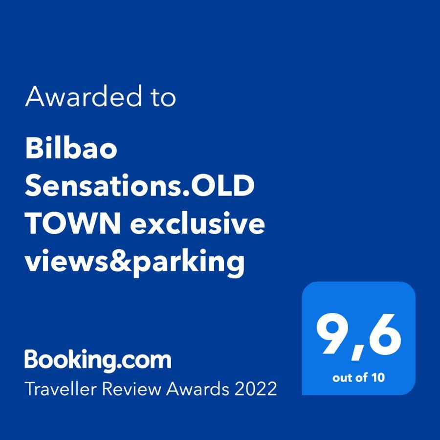 Bilbao Sensations.Old Town Exclusive Views&Parking Apartment ภายนอก รูปภาพ